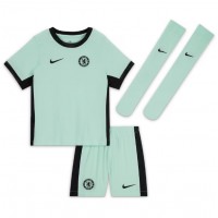 Chelsea Thiago Silva #6 Replika babykläder Tredjeställ Barn 2023-24 Kortärmad (+ korta byxor)